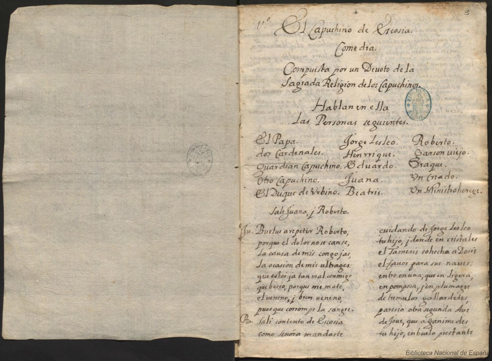 Prima pagina dell'opera