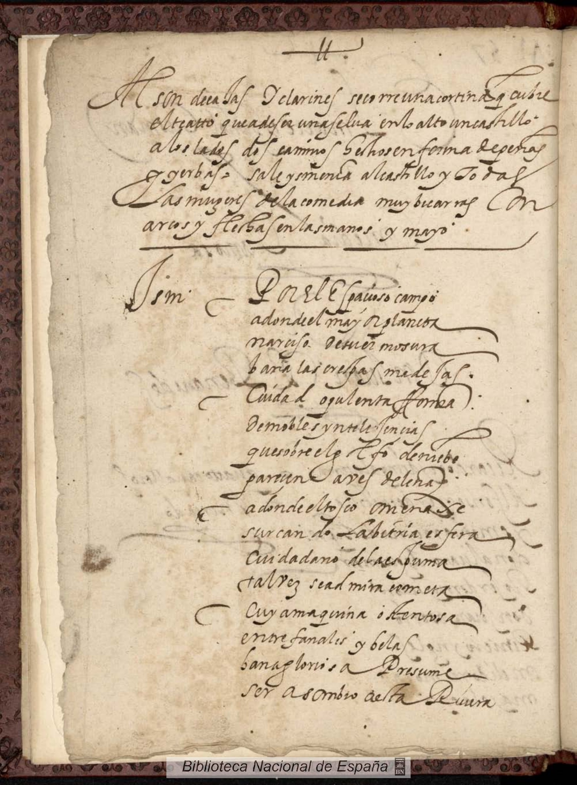 Prima pagina dell'opera