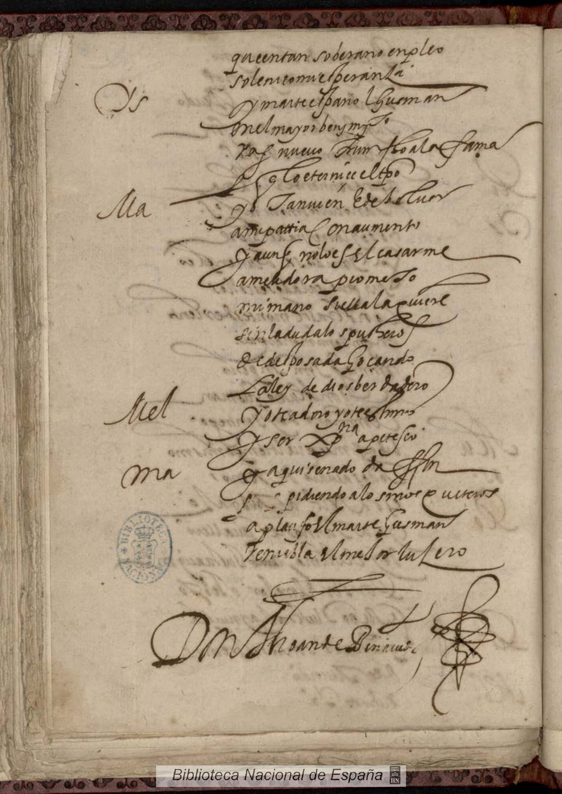 Ultima pagina dell'opera
