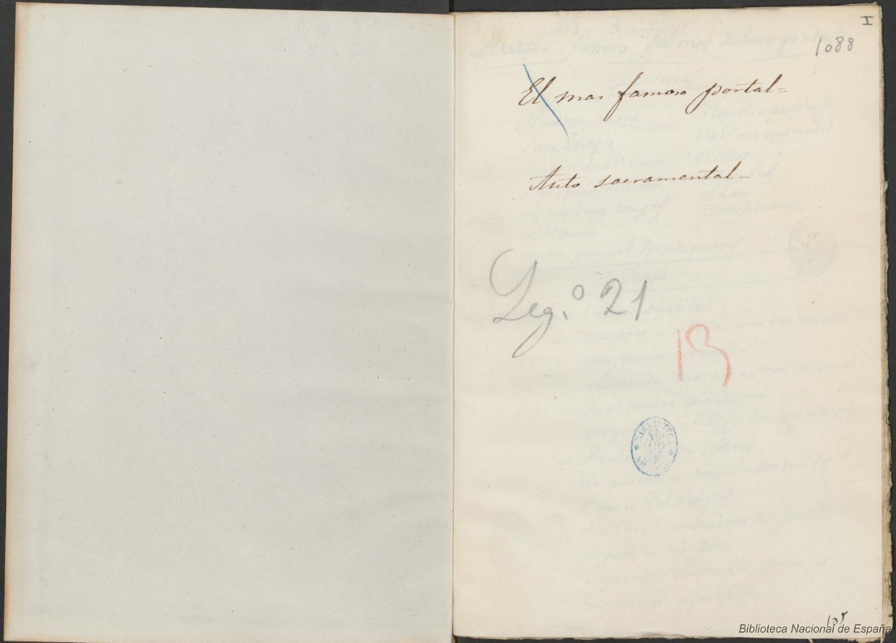 Prima pagina dell'opera