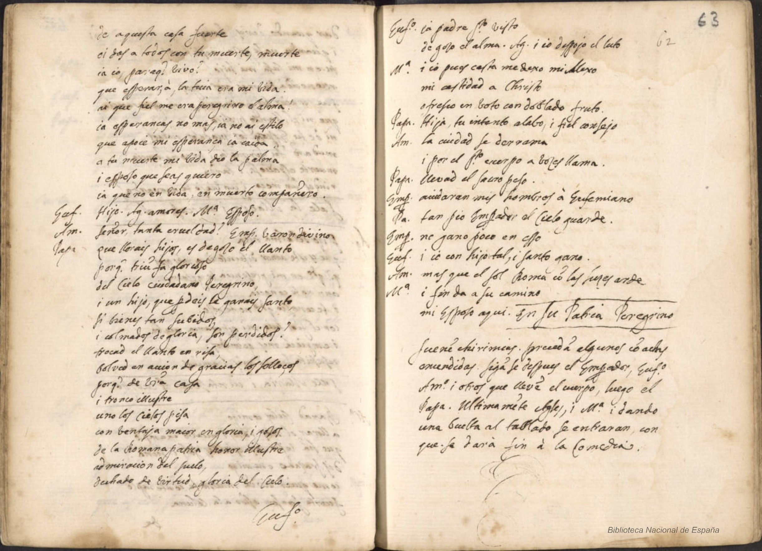 Ultima pagina dell'opera
