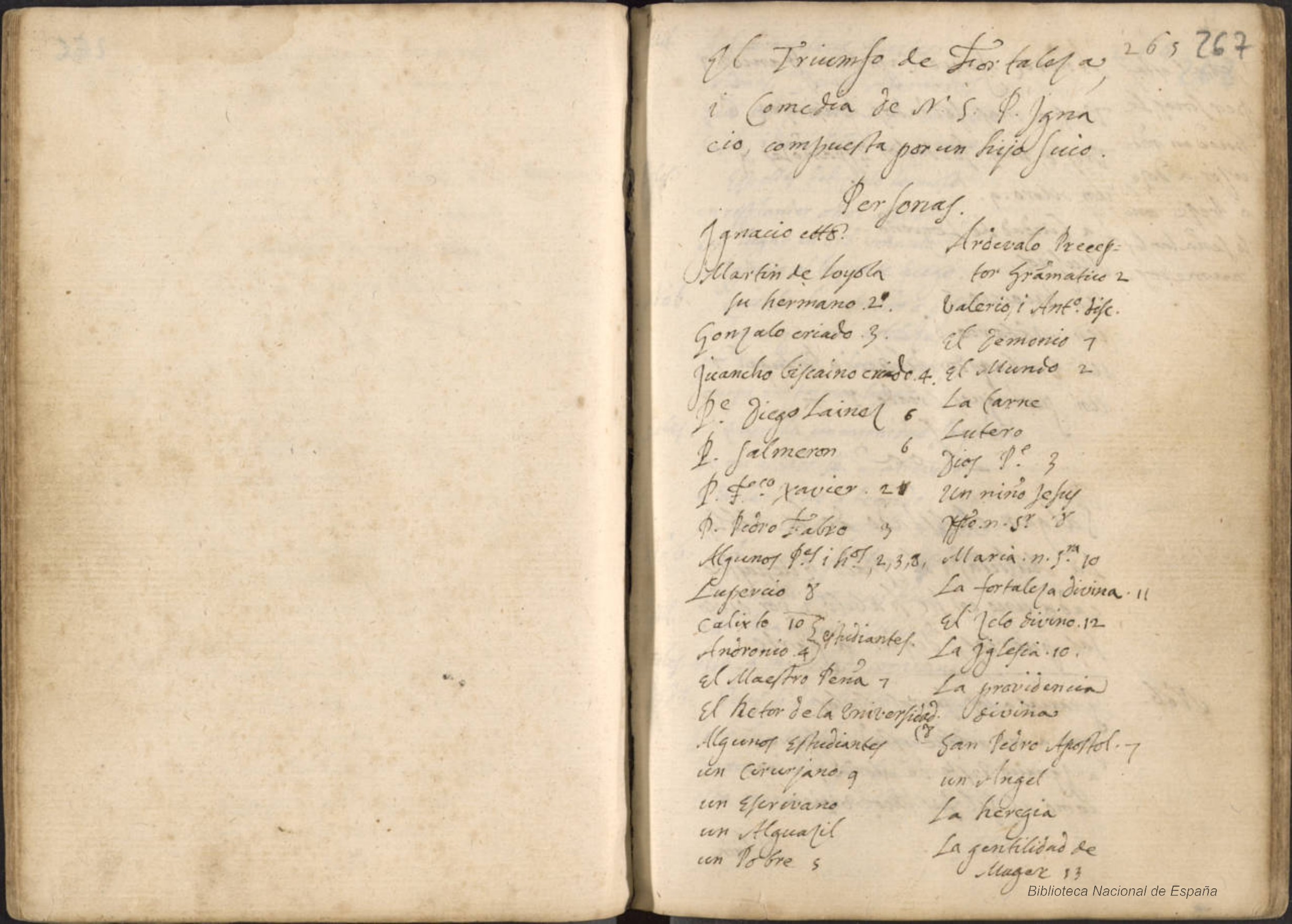 Prima pagina dell'opera