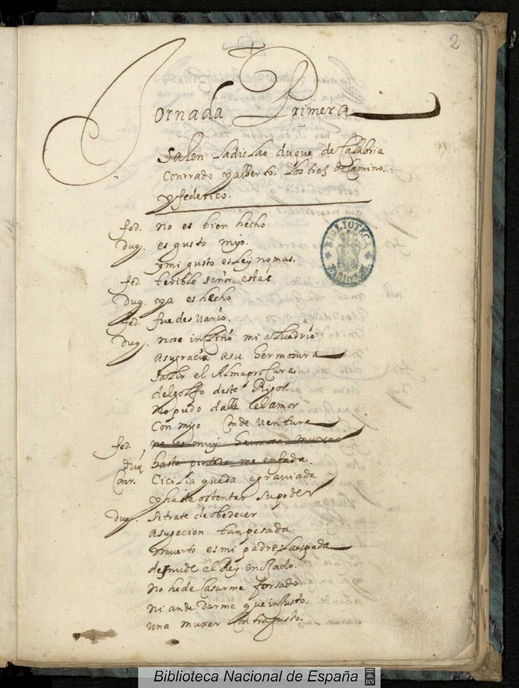 Prima pagina dell'opera