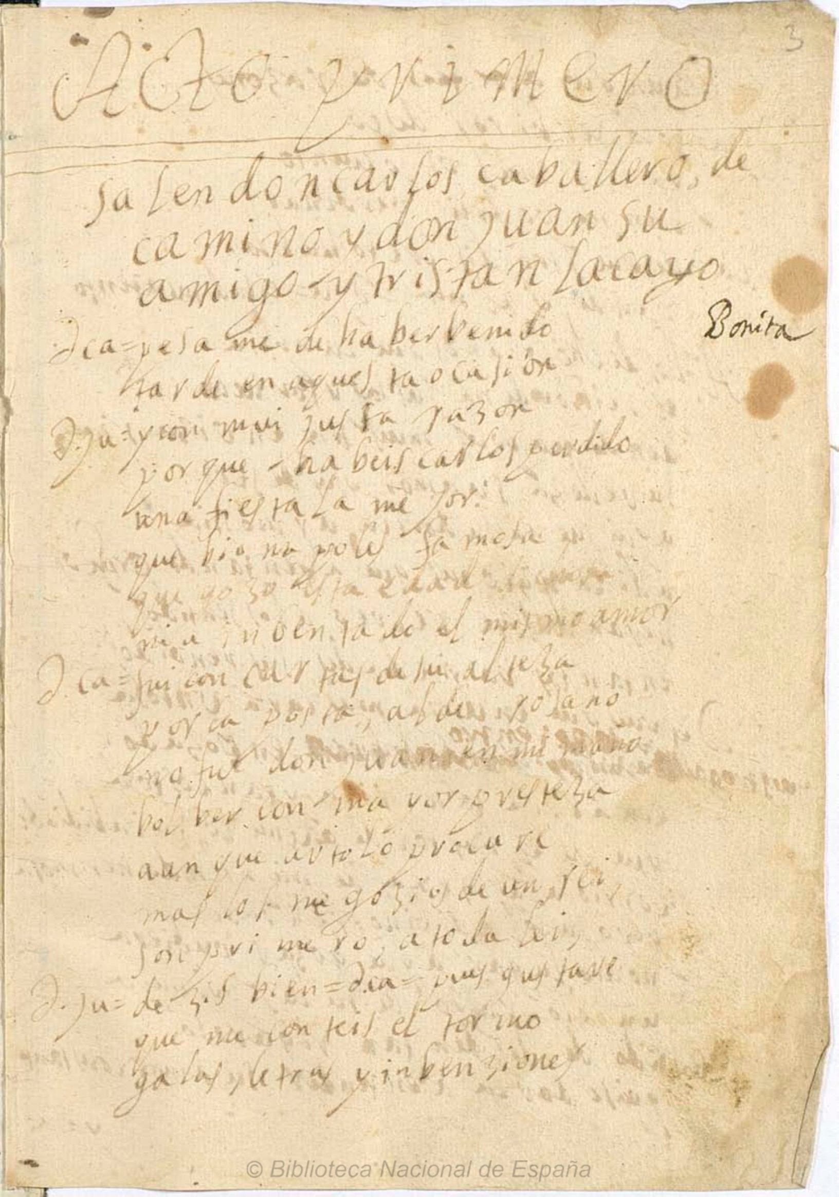Prima pagina dell'opera