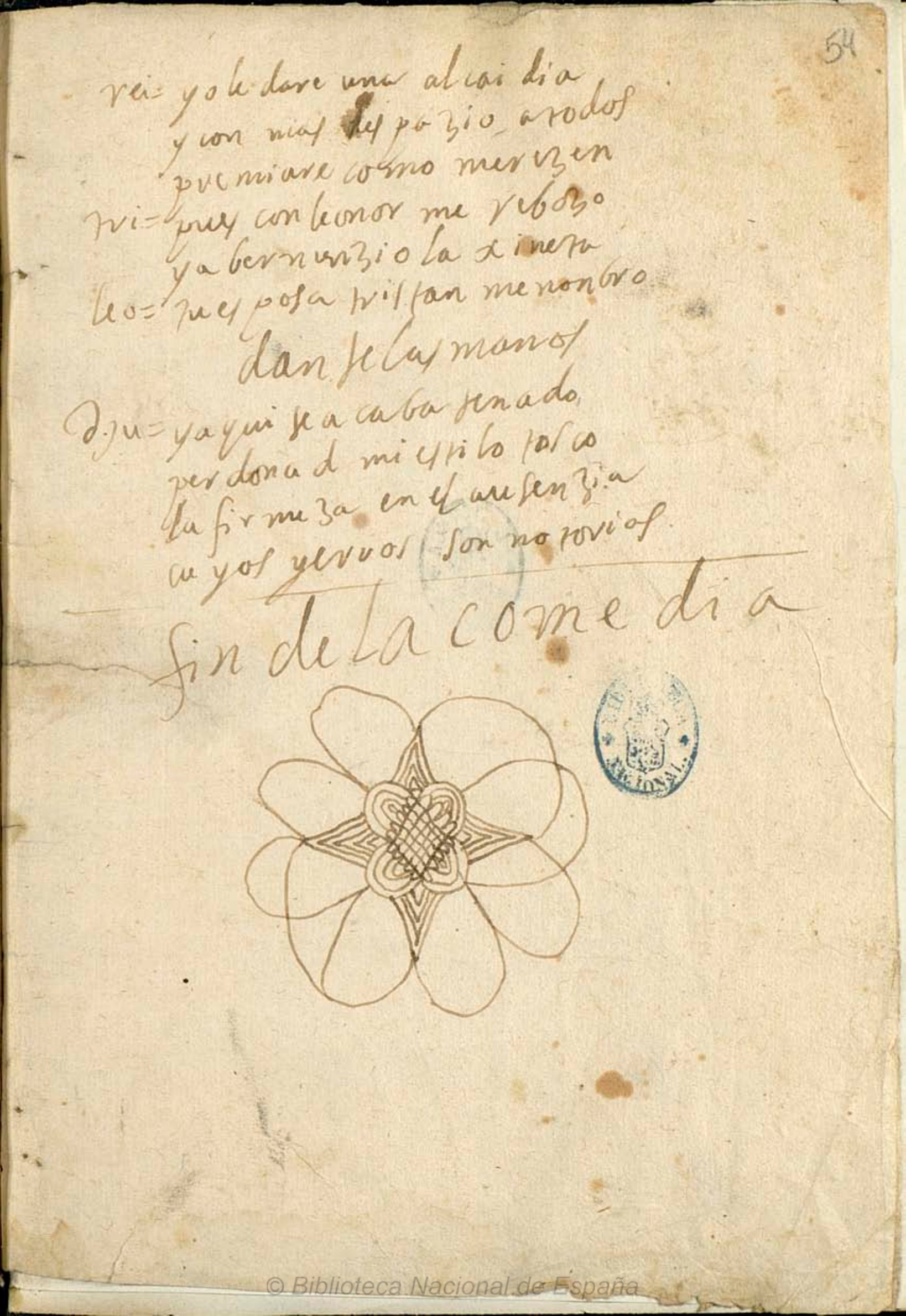 Ultima pagina dell'opera