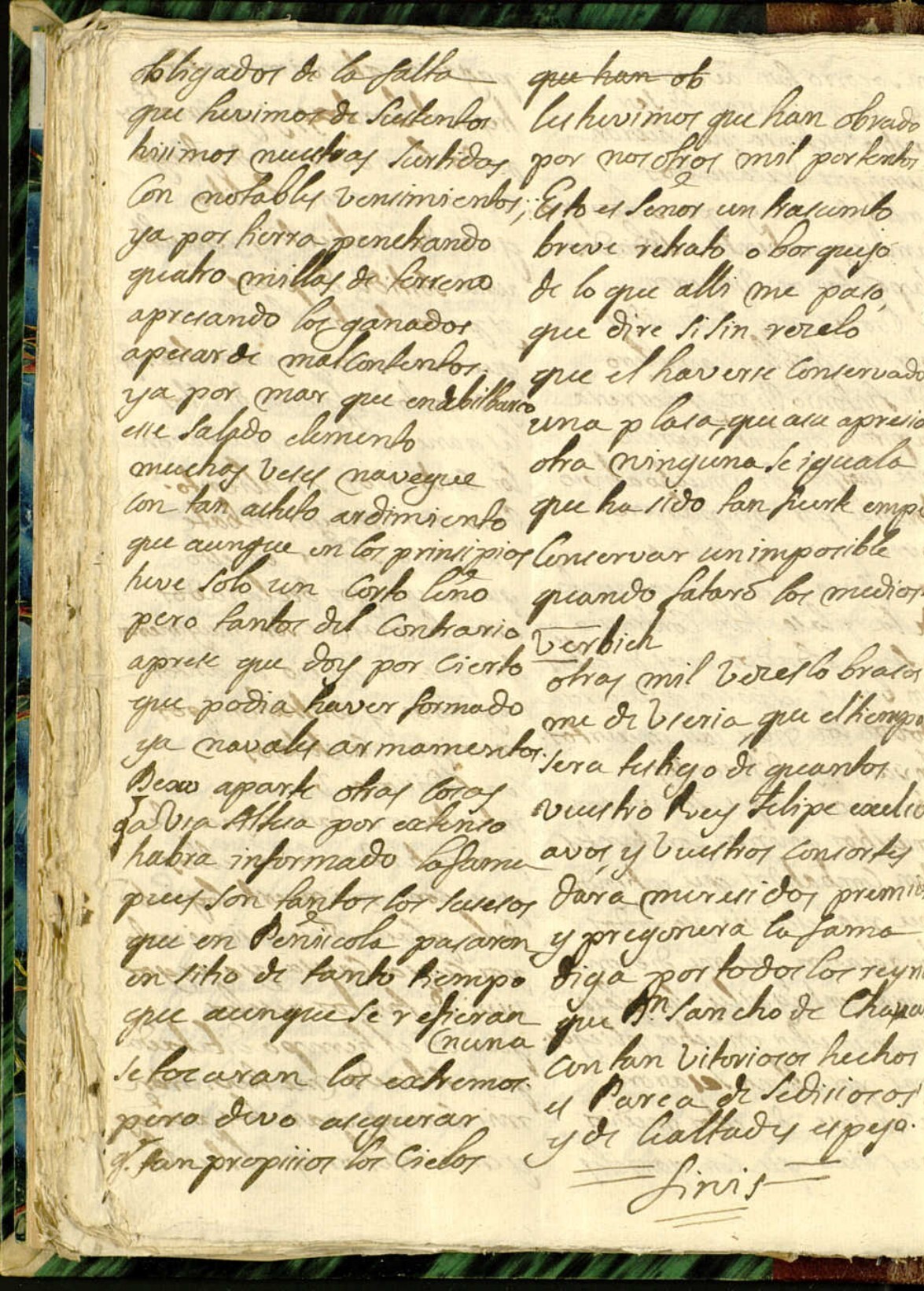 Última página da obra
