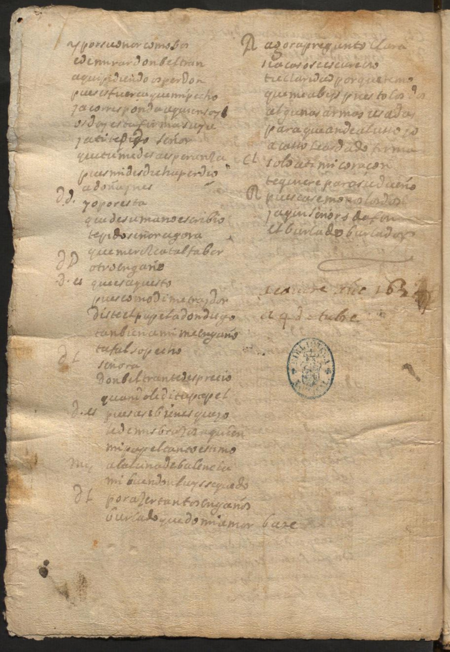 Ultima pagina dell'opera