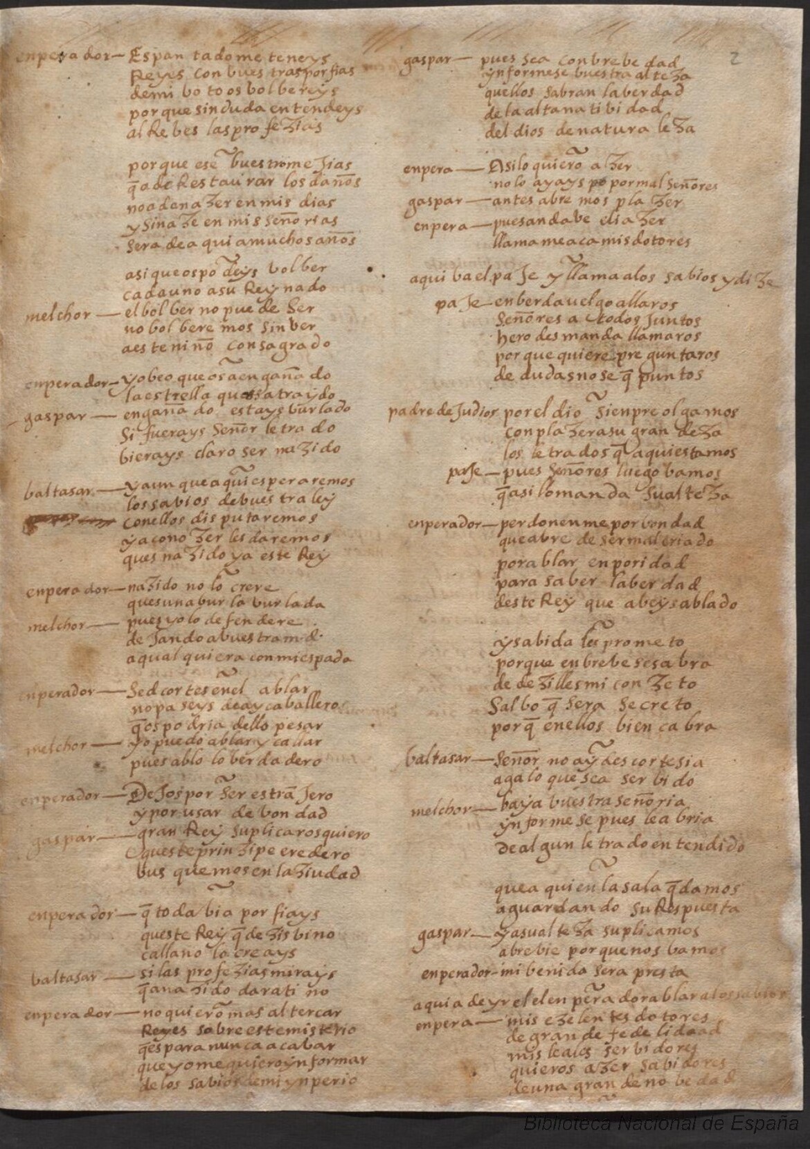 Prima pagina dell'opera