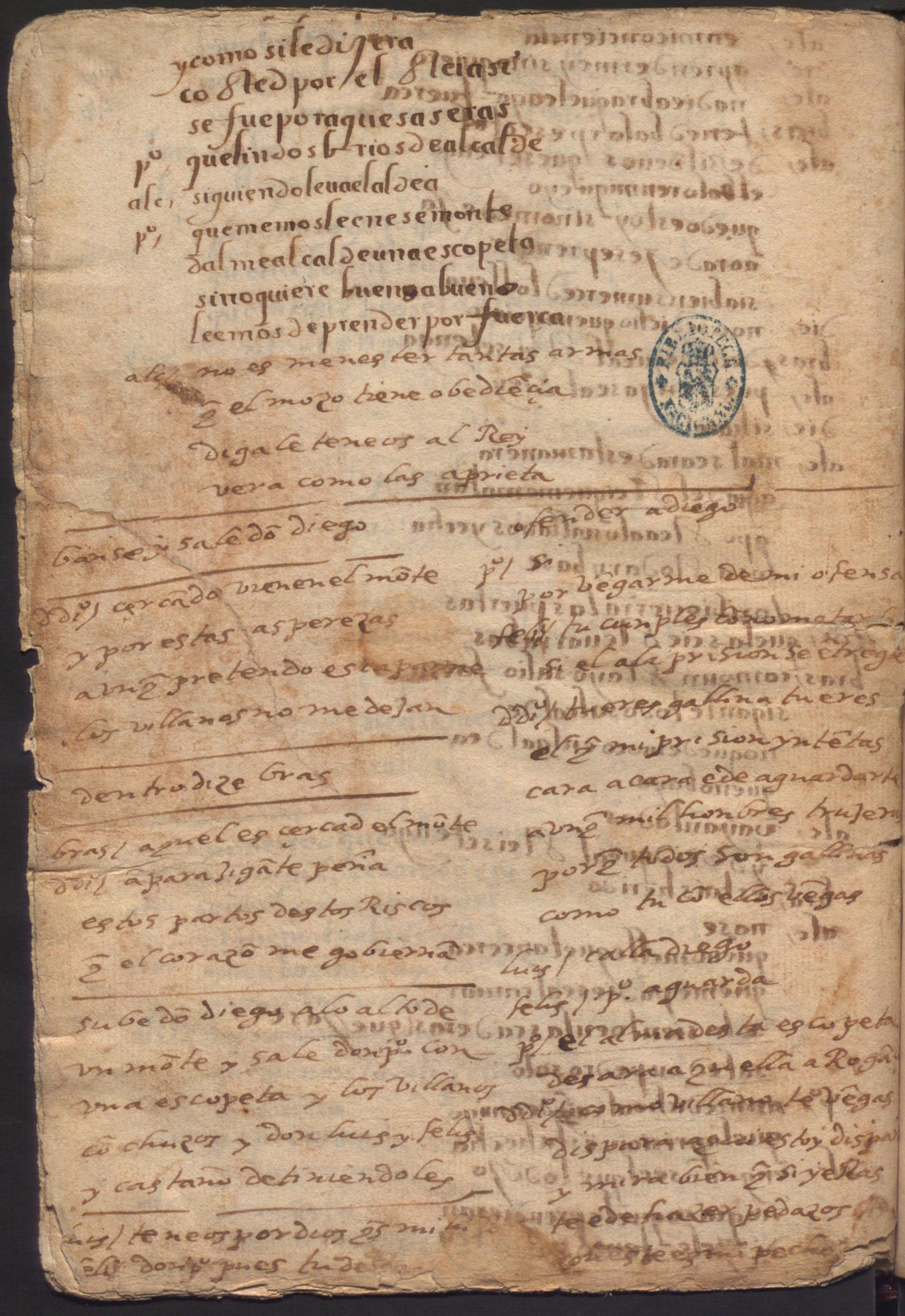 Ultima pagina dell'opera