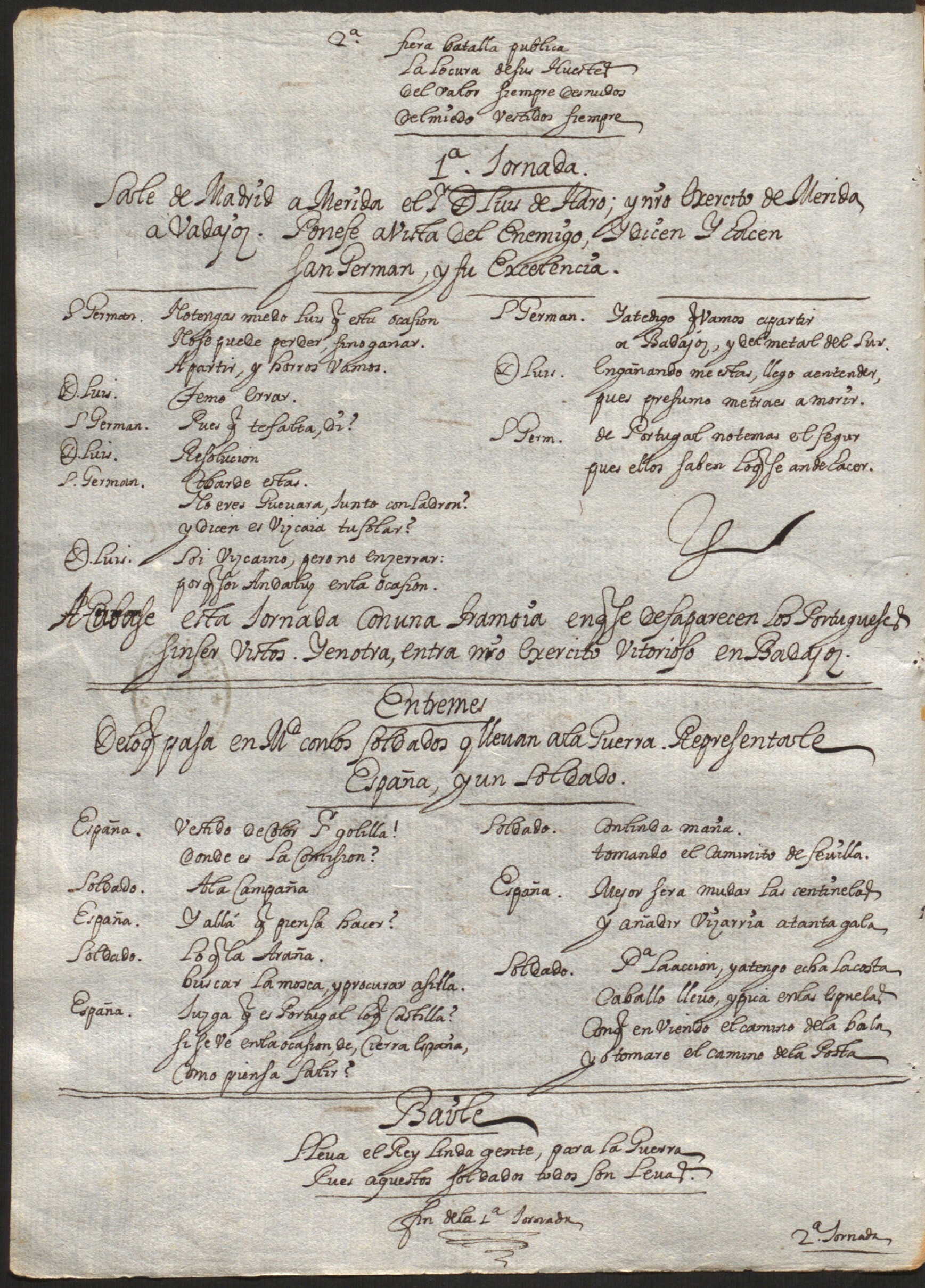 Prima pagina dell'opera