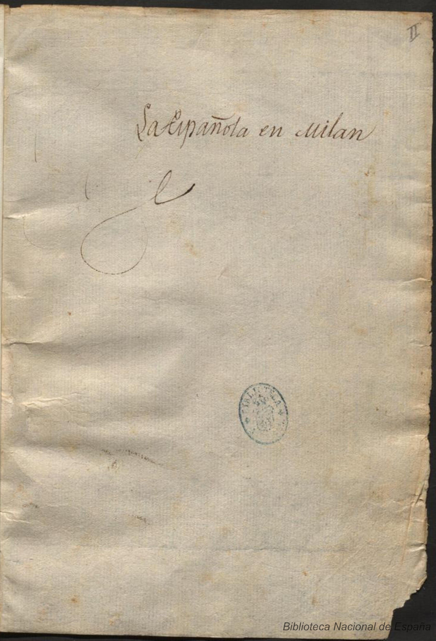 Prima pagina dell'opera