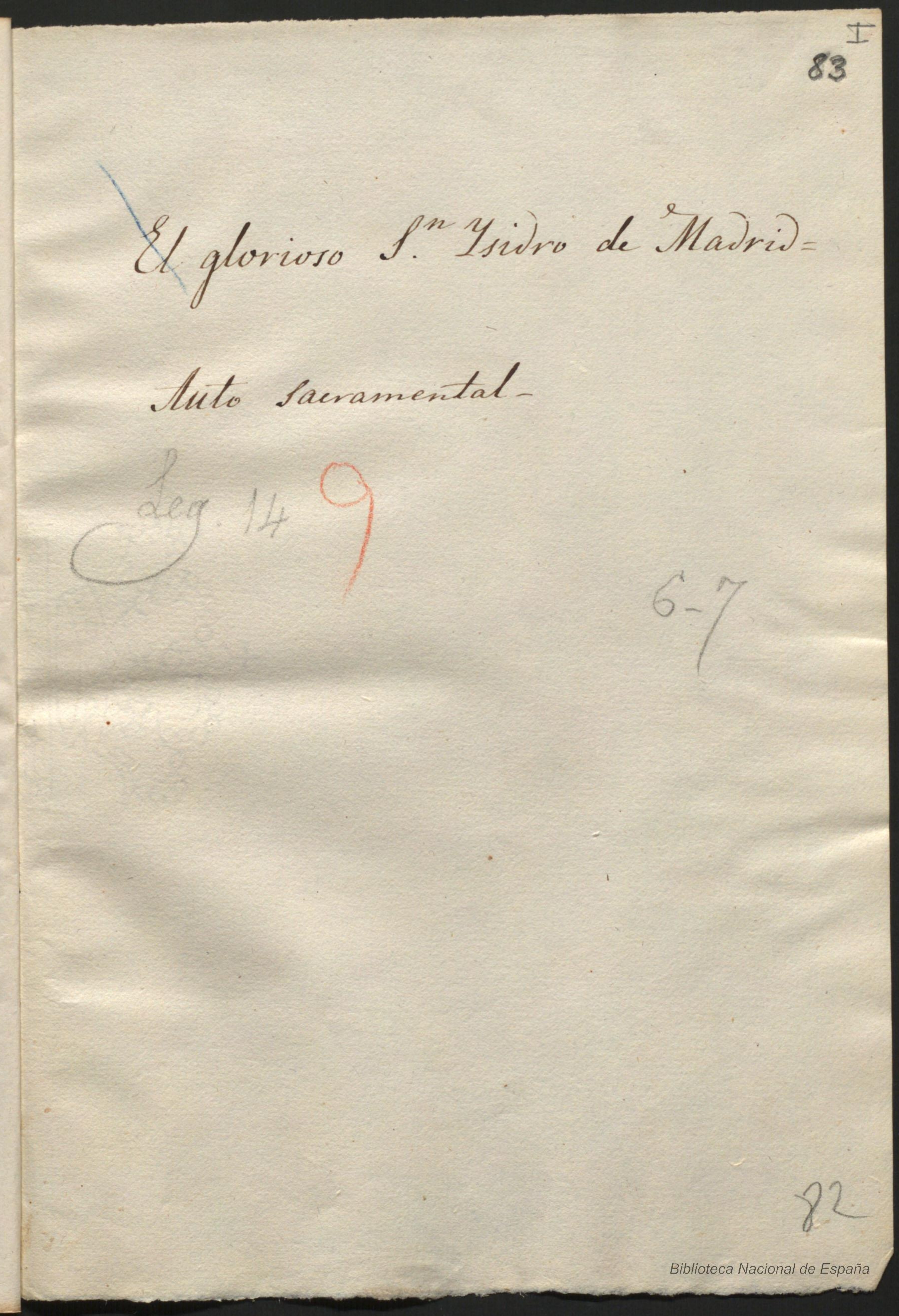 Prima pagina dell'opera