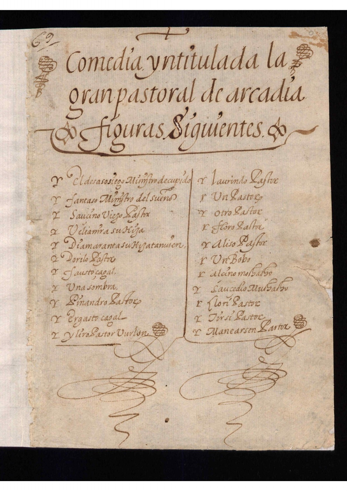 Prima pagina dell'opera