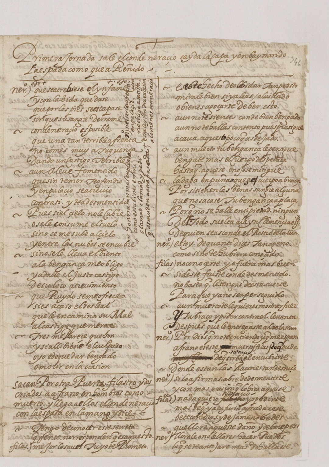 Prima pagina dell'opera