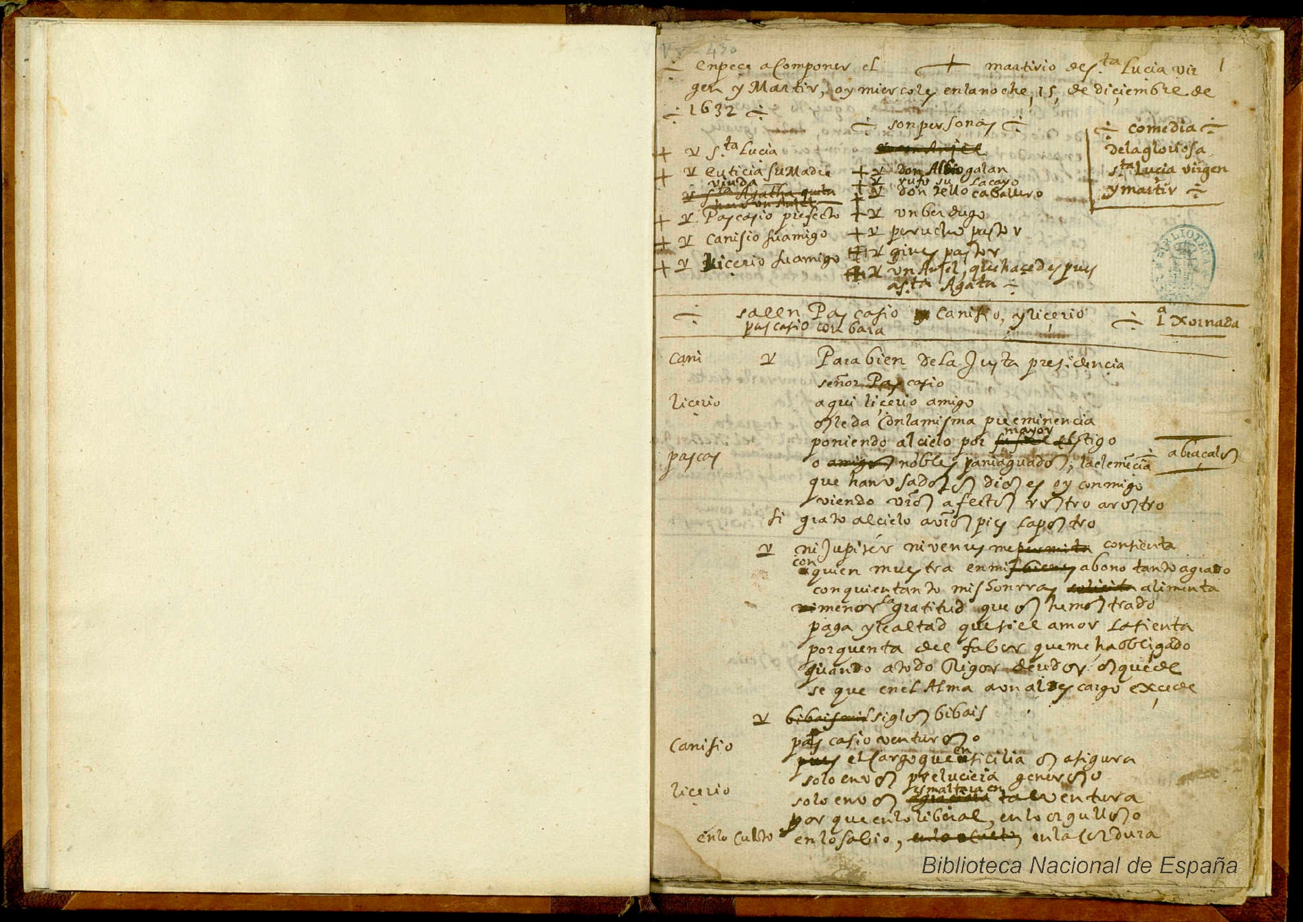 Prima pagina dell'opera
