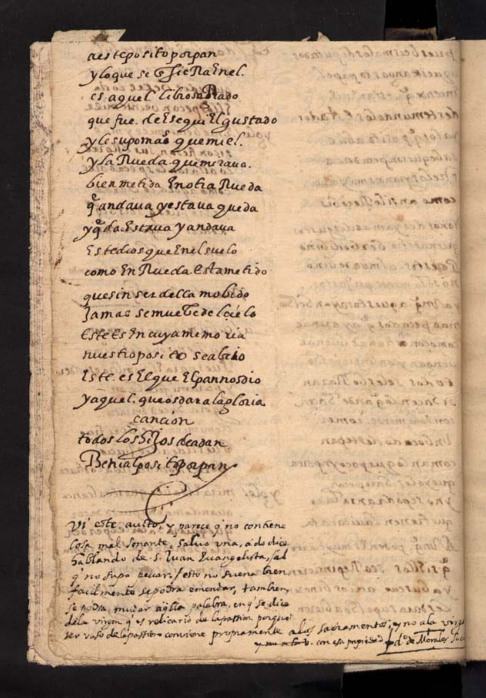 Última página de la obra