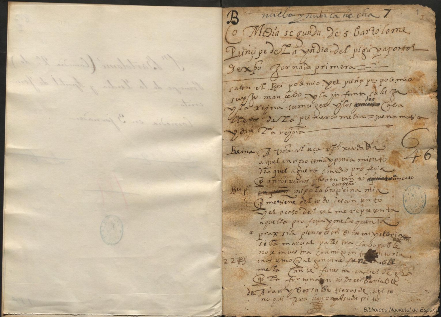 Prima pagina dell'opera
