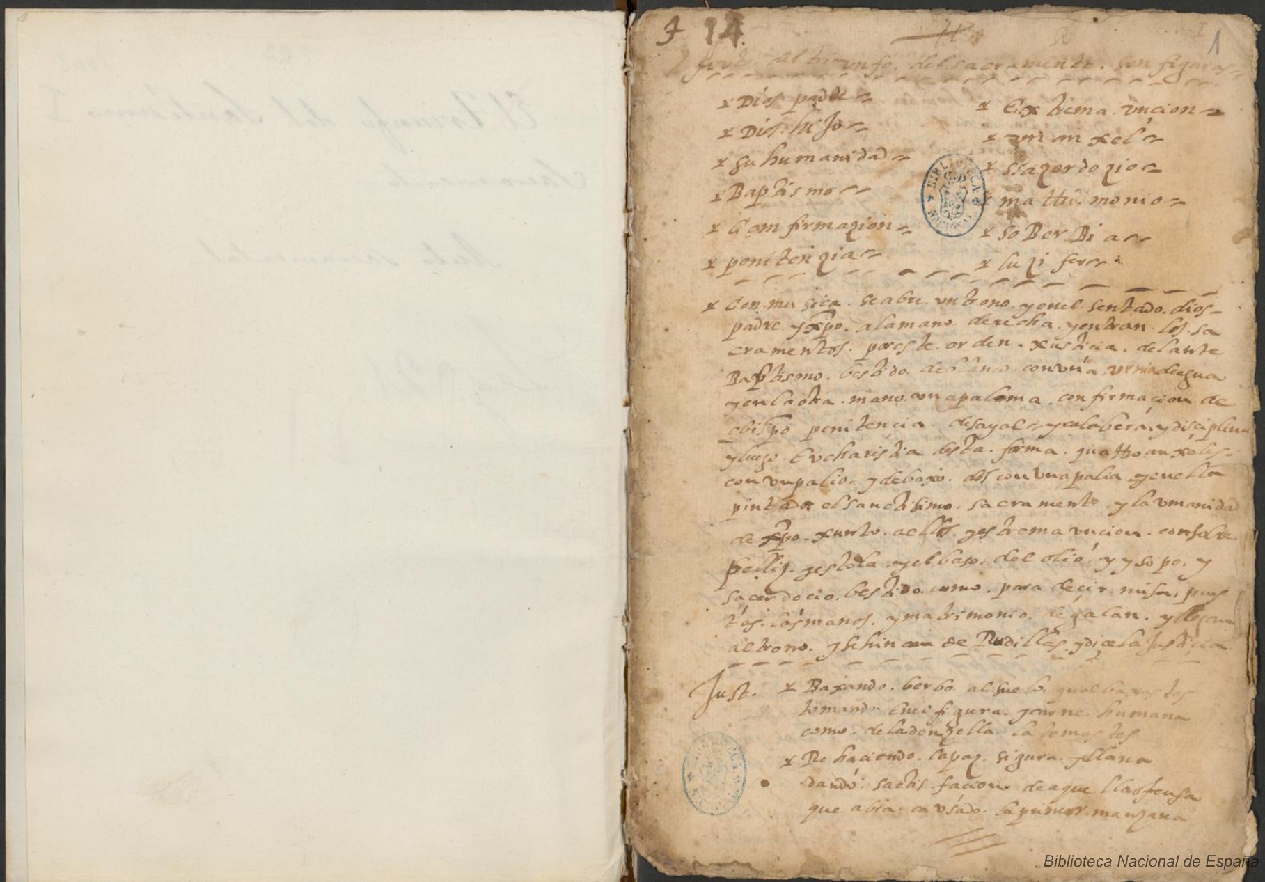 Prima pagina dell'opera
