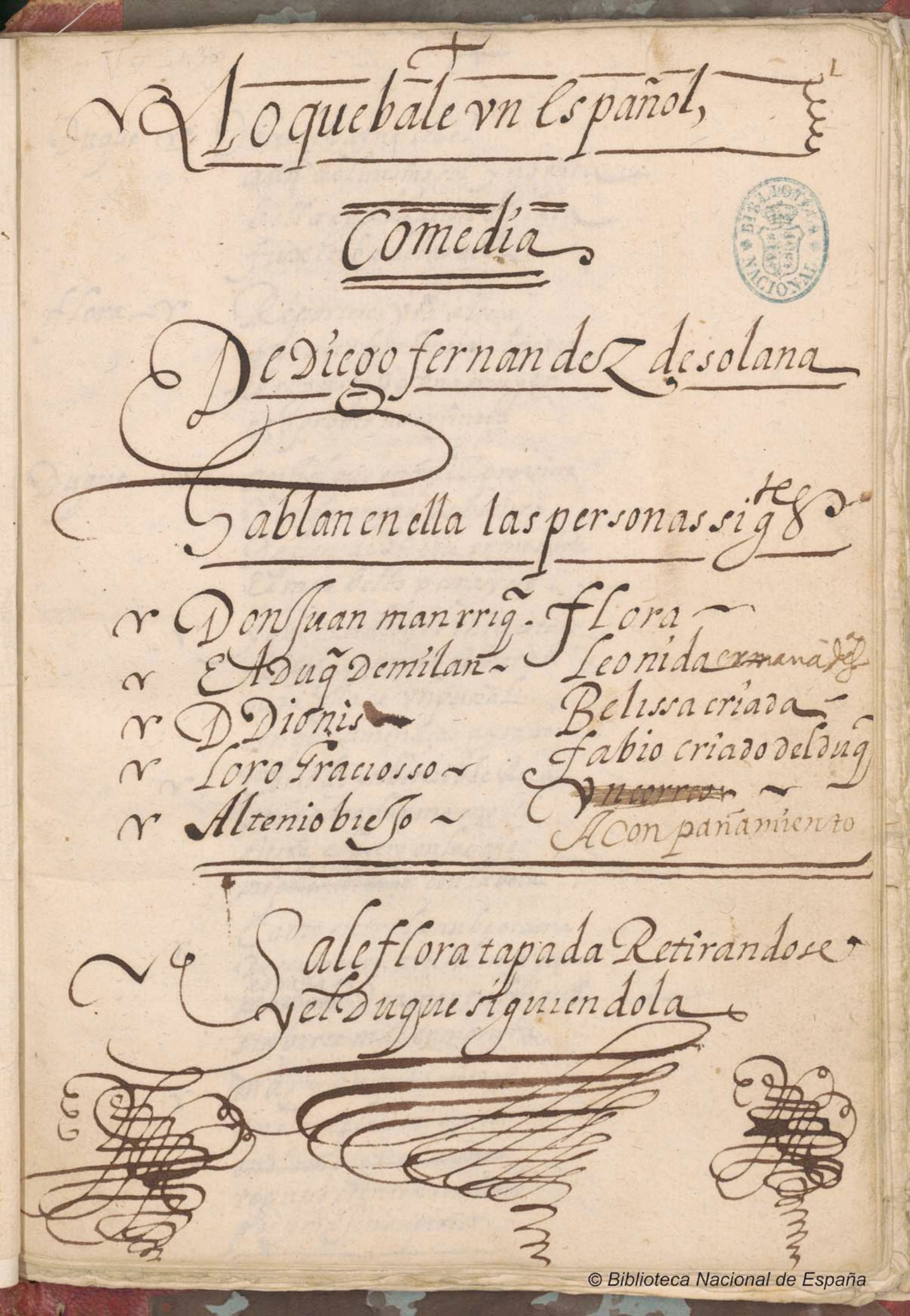 Prima pagina dell'opera