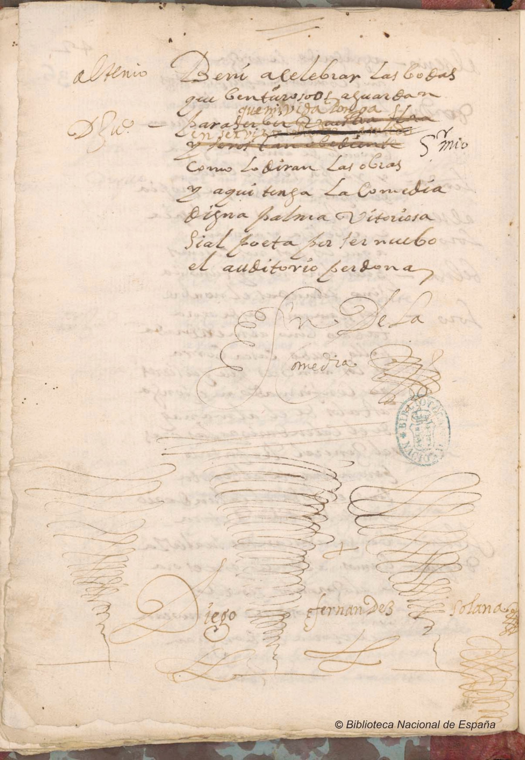 Ultima pagina dell'opera