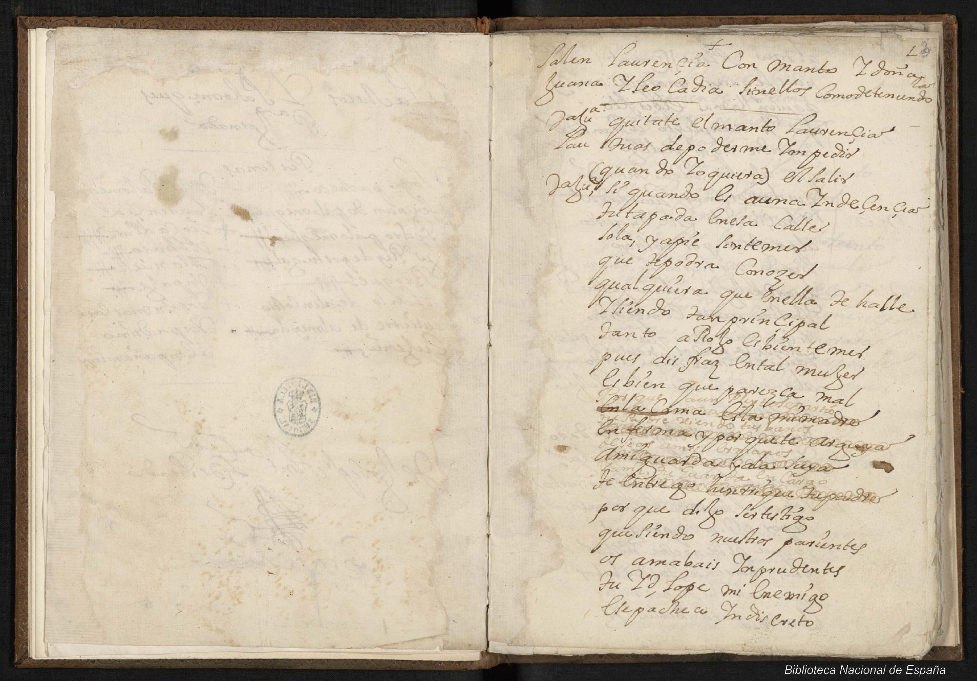 Prima pagina dell'opera