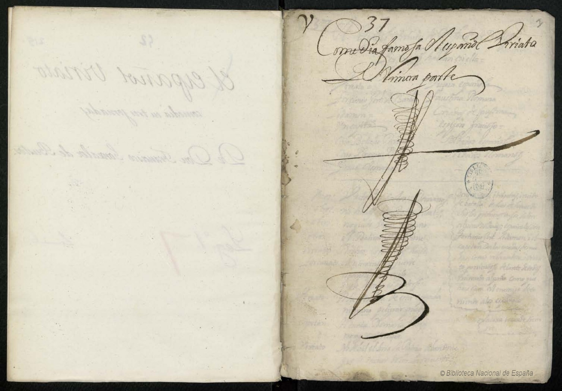 Prima pagina dell'opera