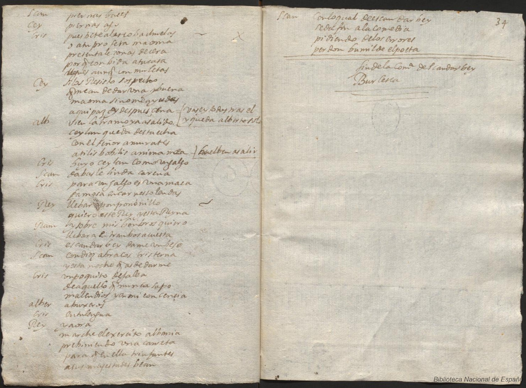 Ultima pagina dell'opera