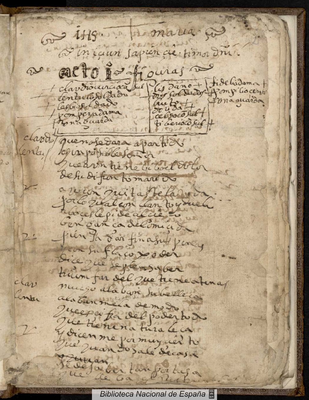 Prima pagina dell'opera