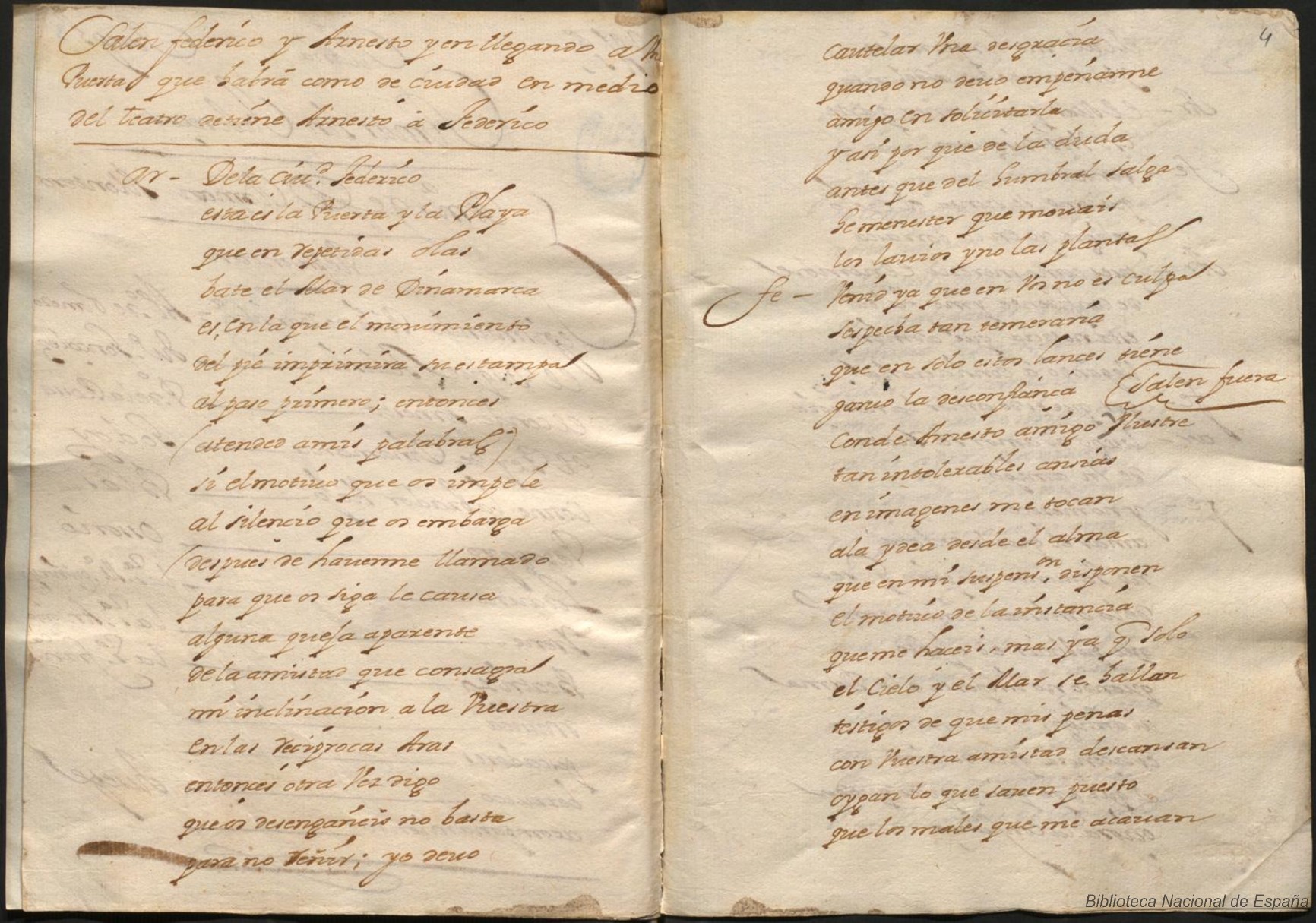 Prima pagina dell'opera