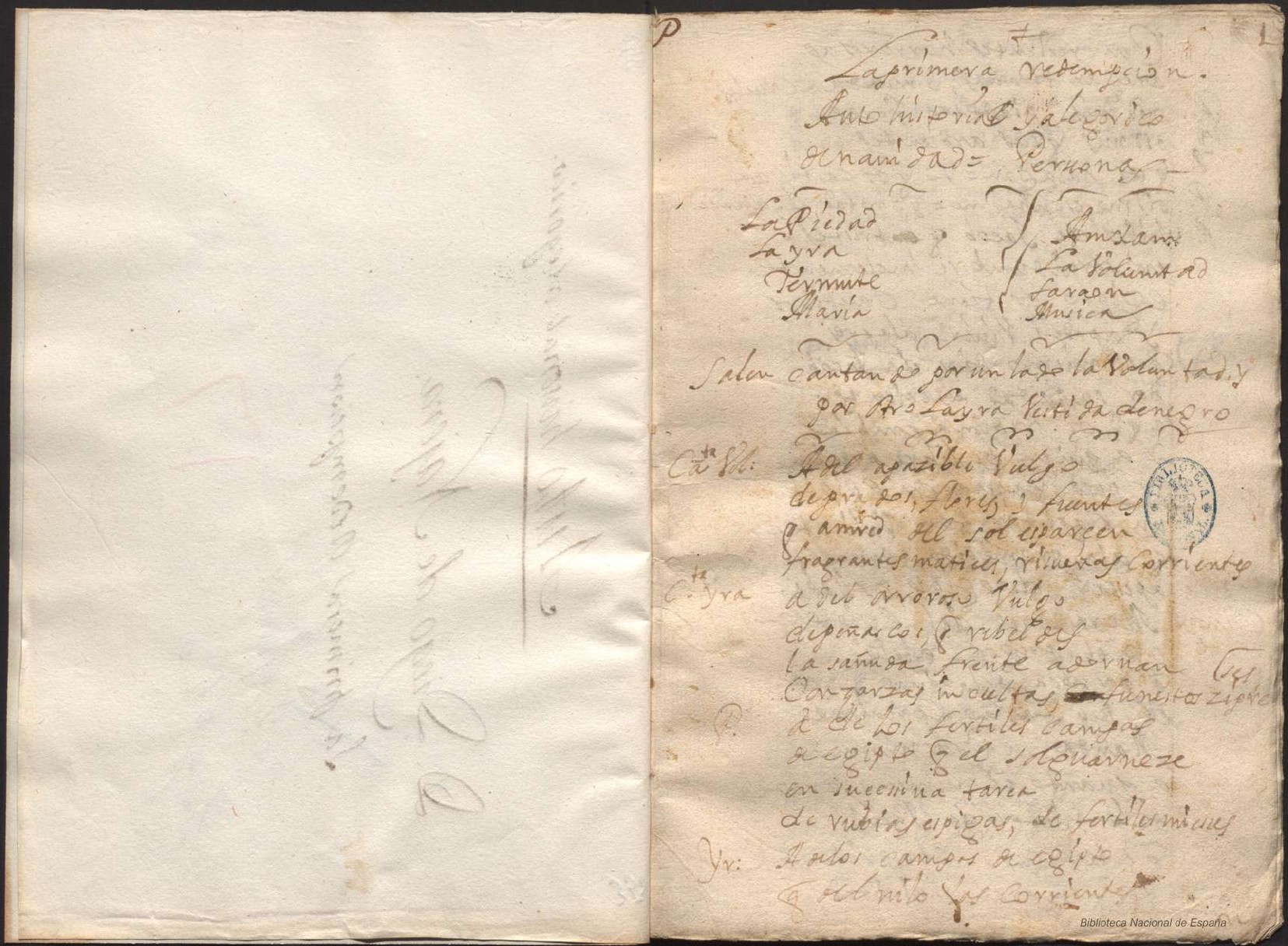 Prima pagina dell'opera