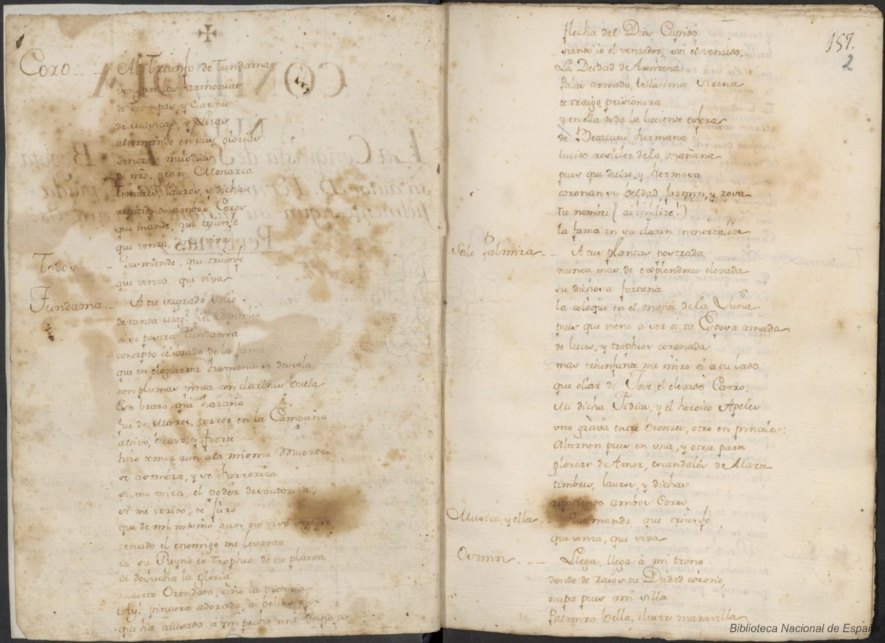 Prima pagina dell'opera