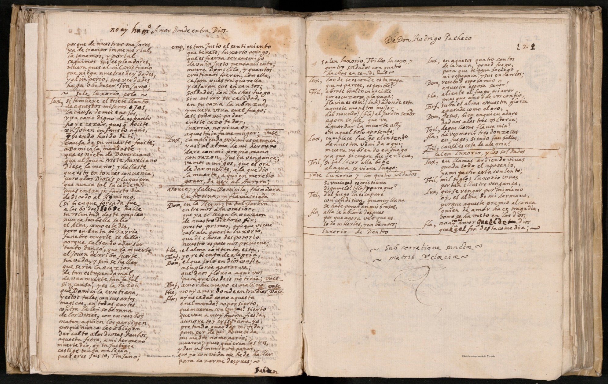 Ultima pagina dell'opera