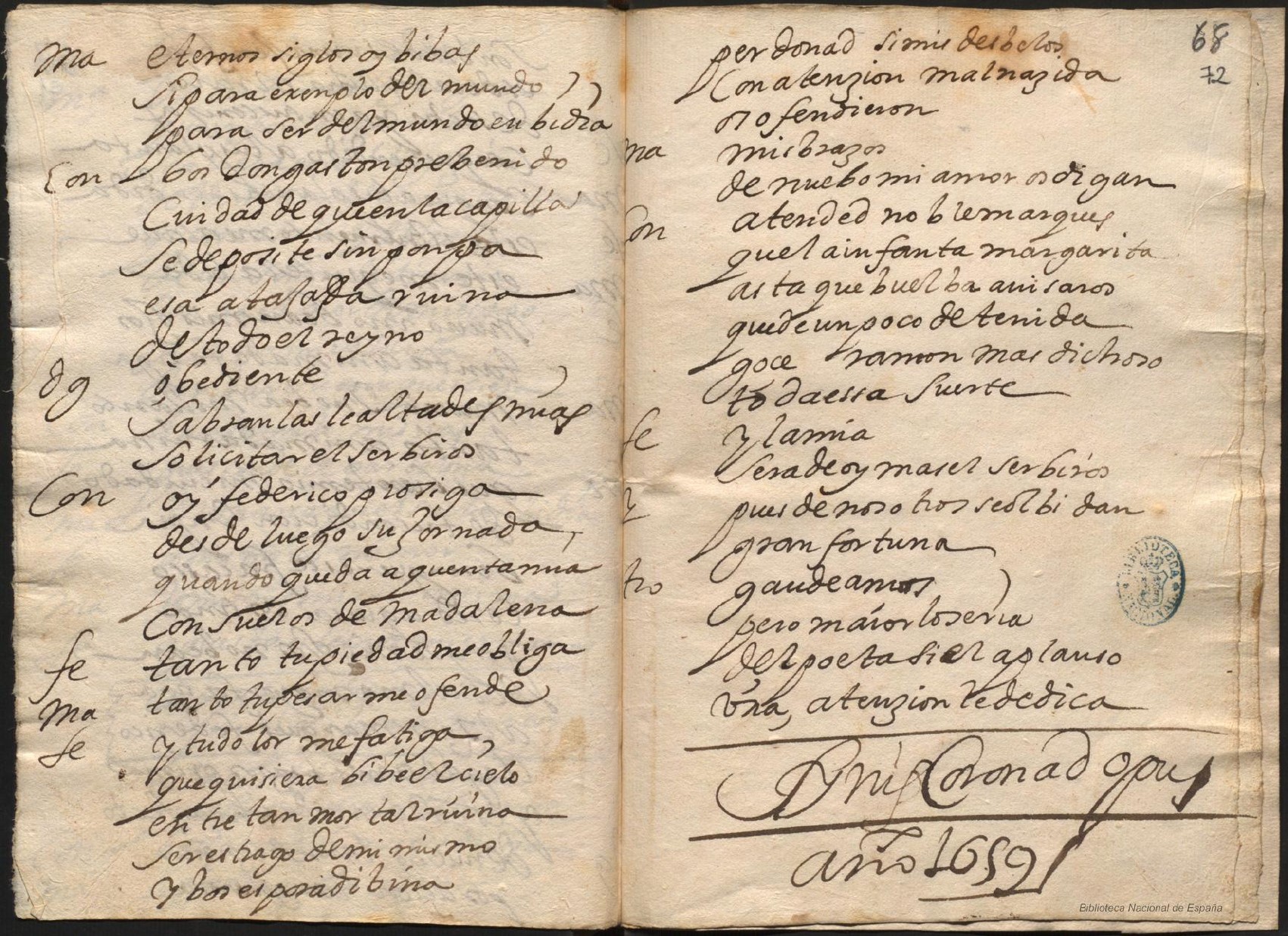 Ultima pagina dell'opera