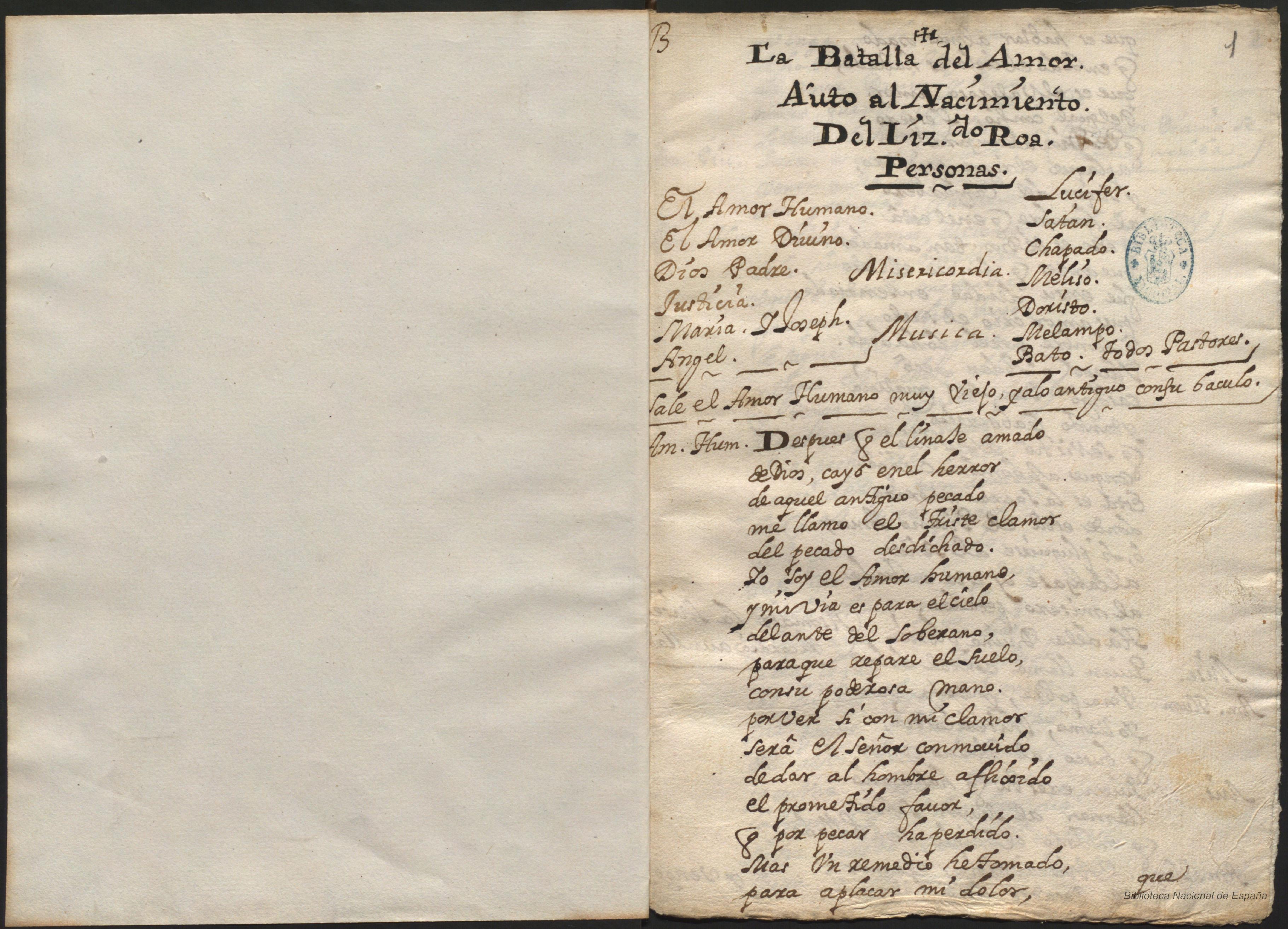 Prima pagina dell'opera