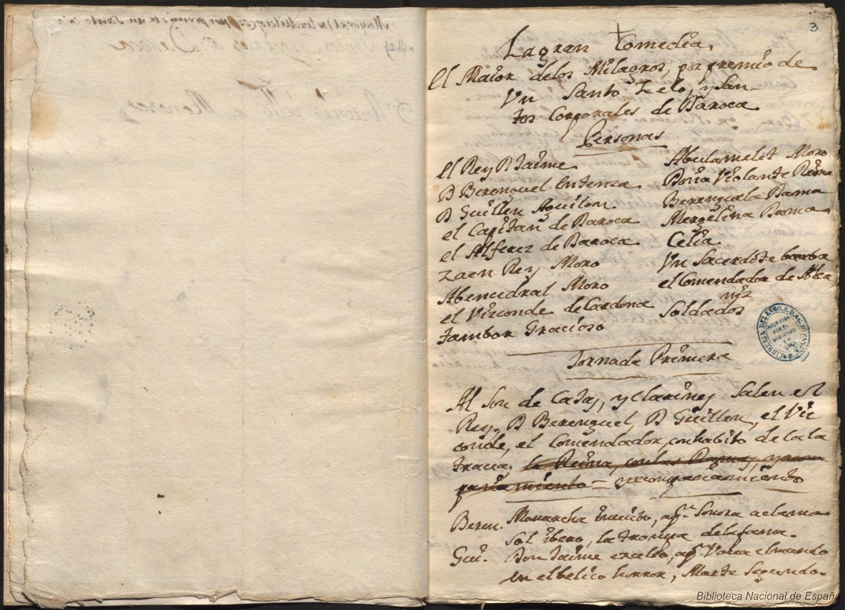 Prima pagina dell'opera