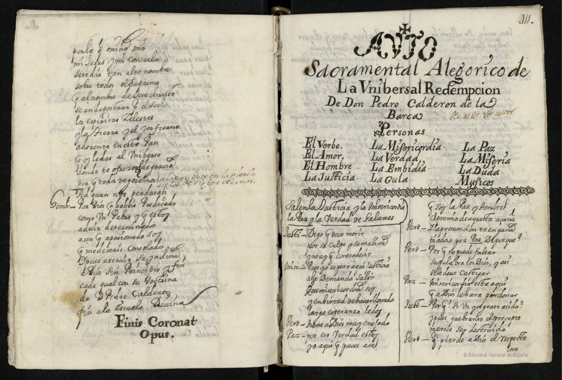 Ultima pagina dell'opera