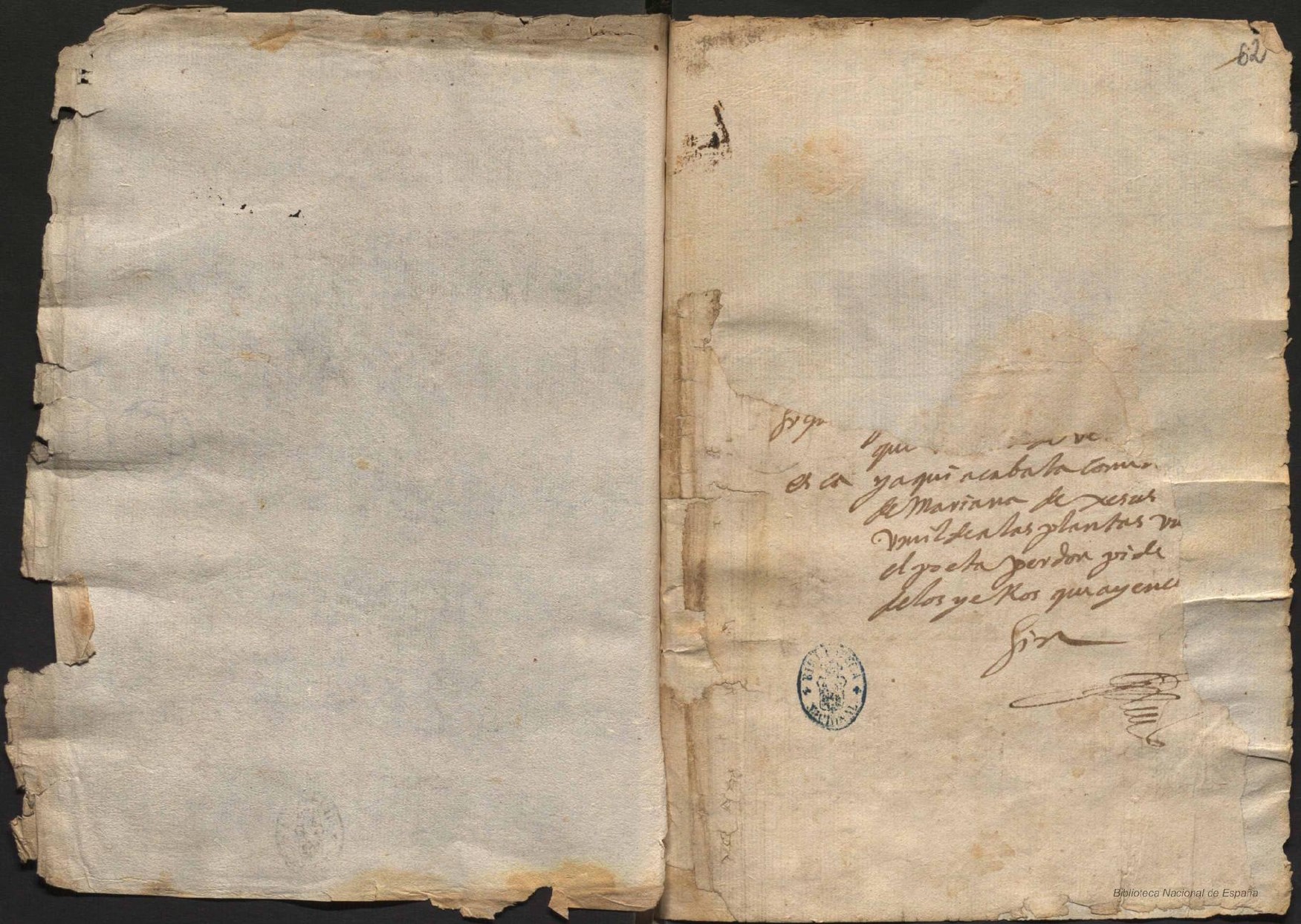 Ultima pagina dell'opera